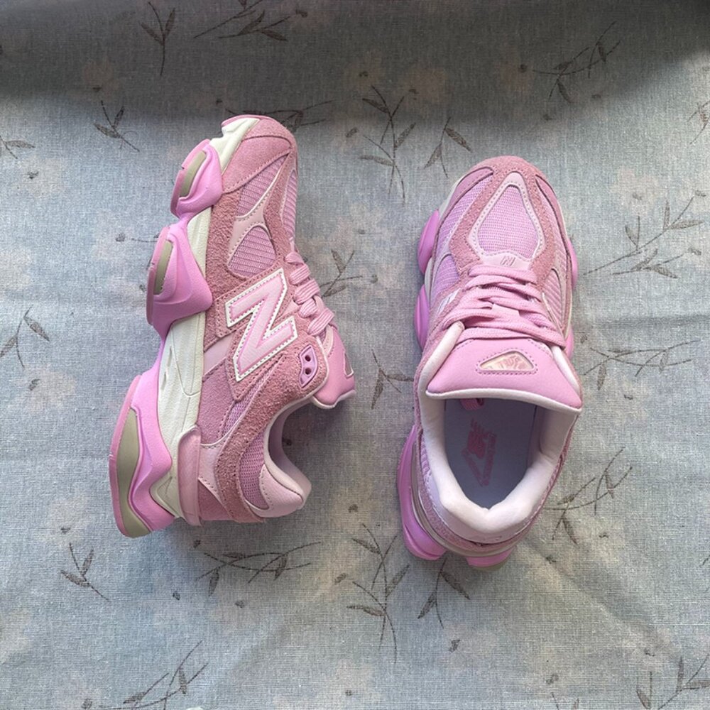 New Balance 9060 Asos Exclusive Overdye Pink Sneakers